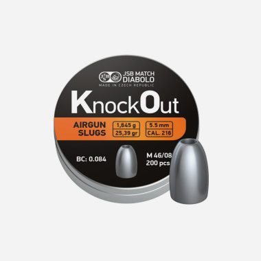 Чашки JSB Diabolo Knock Out Slug 5.5 mm .216 cal.