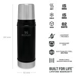Термос Stanley Classic Legendary  0.47L / 16OZ Black
