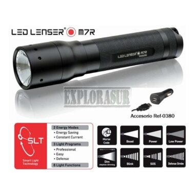 Led Lenser M7R 400 Lumen Rechargeable Hunting Flashlight