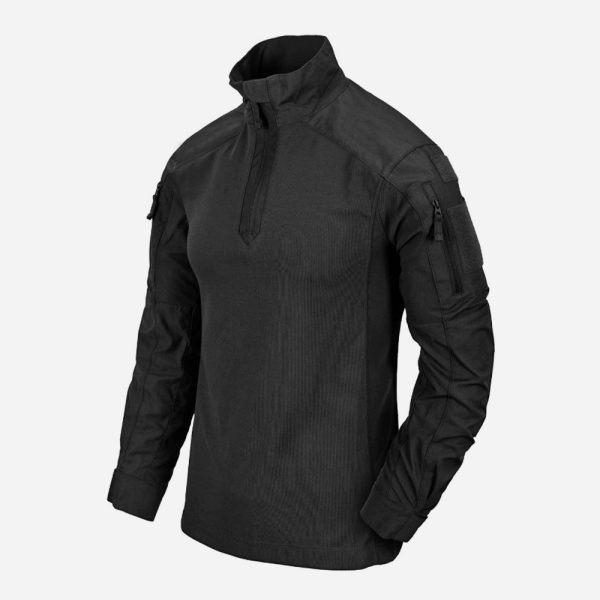 Тактическа риза Helikon-tex MCDU COMBAT SHIRT NYCO RIPSTOP Black