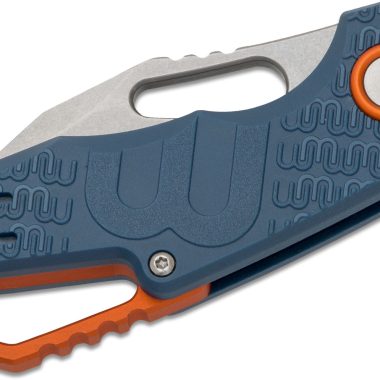 Нож MKM Knives Isonzo Clip Point blue