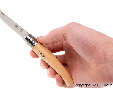 Нож Opinel Les Effiles No 8, неръждаема стомана, 8.5см, Бук