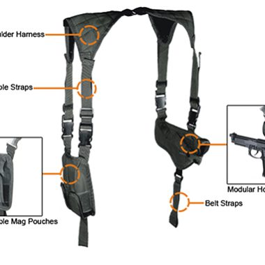 Универсален хоризонтален кобур Leapers