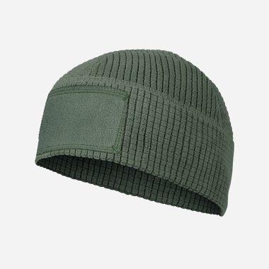 Шапка Helikon-Tex® RANGE Beanie Cap® – Grid Fleece olive green