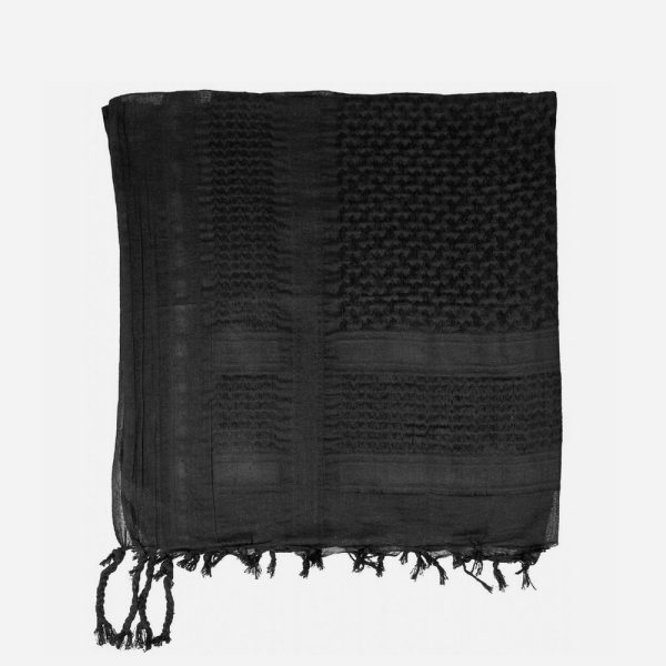 Шал Shemagh Max Fuchs 115x110см черен