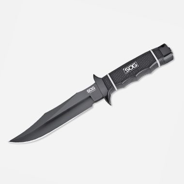 Нож SOG TECH BOWIE – BLACK TINI S10B-K