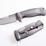 Нож LionSteel SR-22 Titanium Grey Sleipner
