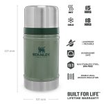 Термос за храна Stanley Classic Legendary Food Jar 0.7L / 24OZ Hammertone Green
