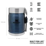 Термос за храна Stanley Classic Legendary Food Jar 0.4L / 14 OZ Nightfall with spork