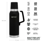 Термос Stanly The Unbreakable 1.3L / 1.4QT Black