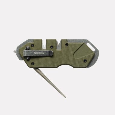 Тактическо точило Smith’s PP1 за прави и серетирани остриета Зелено