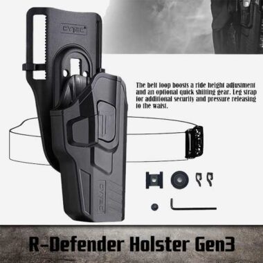 Cytac Low Ride Tactical Holster for GLOCK 17 / 22 / 31 » Arms-Bg Оръжеен Магазин