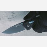 Нож SOG Aegis AT Black&Cyan 11-41-07-57