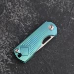 Нож CH KNIVES Toad D2 Titanium Green
