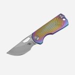 Нож CH KNIVES Toad D2 Titanium Colorful