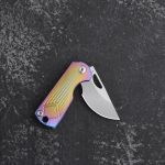 Нож CH KNIVES Toad D2 Titanium Colorful