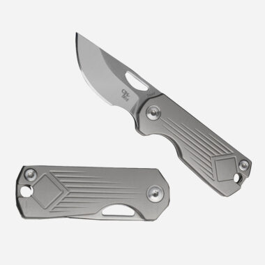CH KNIVES Toad D2 Titanium Grey Knife » Arms-Bg Оръжеен Магазин