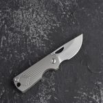 Нож CH KNIVES Toad D2 Titanium Grey