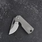 Нож CH KNIVES Toad D2 Titanium Grey