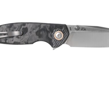 Viper Katla Satin 3D Marbled Carbon Fiber Knife V5980FCM3D